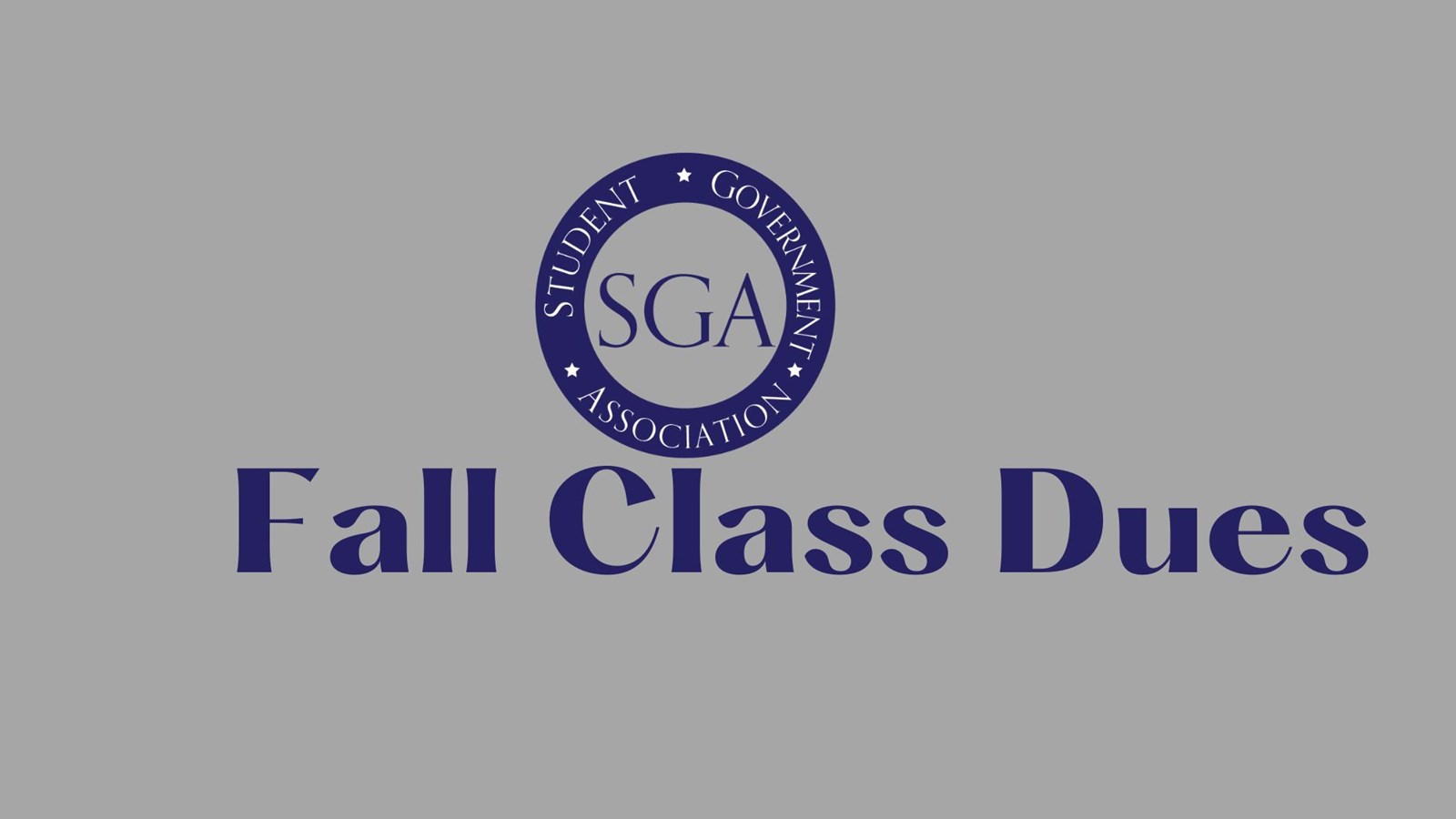 fall class dues
